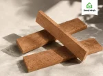 آجر نما نسوز شاموتی تیره کد p3+ آذرشین - تصویر 4