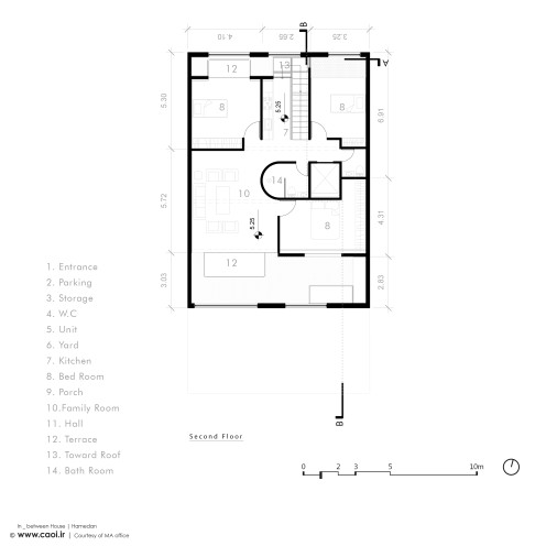 Second-Floor-Plan-In-between-House-in-Hamedan-MA-Office-26735-800-506-100
