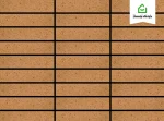 آجر نما نسوز شاموتی تیره کد p3+ آذرشین
