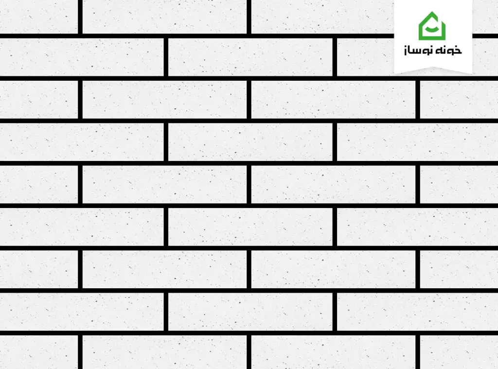 عکس آجر نسوز سفید ۷×۳۱ با ضخامت ۲ سانتی‌متر
