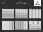 عکس آجر نسوز طوسی روشن ایران نما