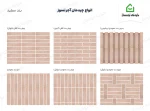 آجر نما نسوز شاموتی رندوم کد PR آذرشین - تصویر ۳