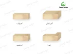 عکس آجر قزاقی حیدری زرد روشن