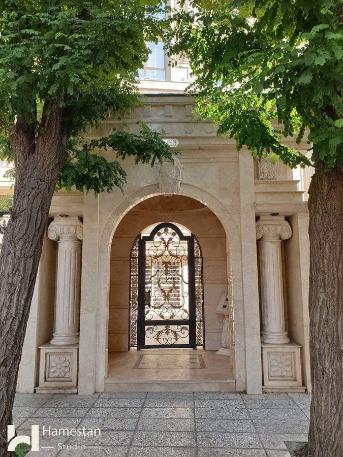 عکس ساختمان مسکونی شیرافکن
