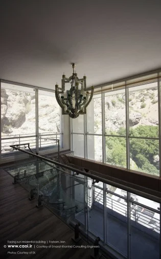 آپارتمان مسکونی رو به طلوع